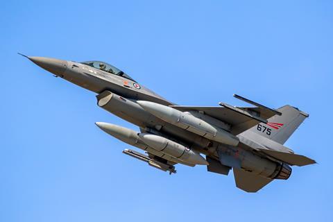 Norvegian F-16A