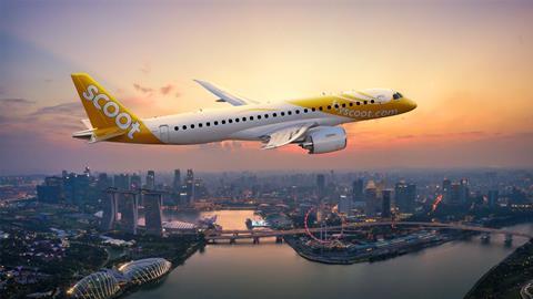 E190-E2 Scoot Singapore