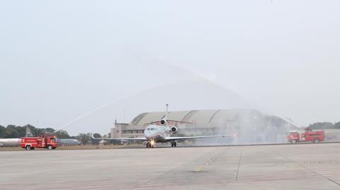 Indonesian air force Falcon 8x - Copy