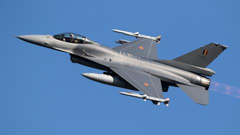 F-16 Belgian air force