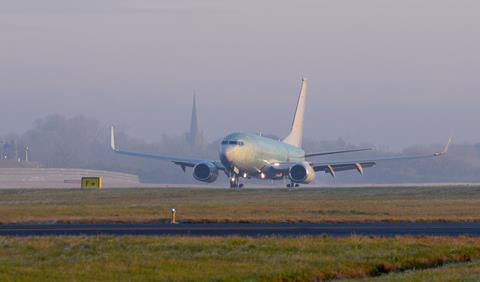 Boeing 737 for UK Wedgetail conversion