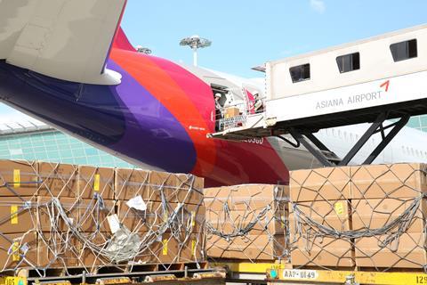 Asiana A350 modified freighter