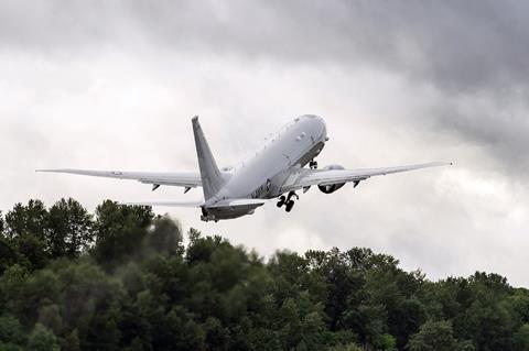 US Navy P-8A Poseidon