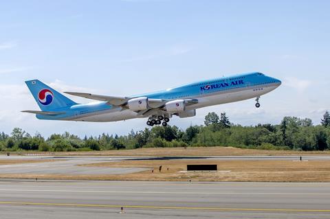Korean aircraft sale suggests 747-8I derivative to replace E-4B 
