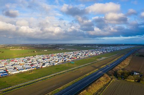 Manston lorry park