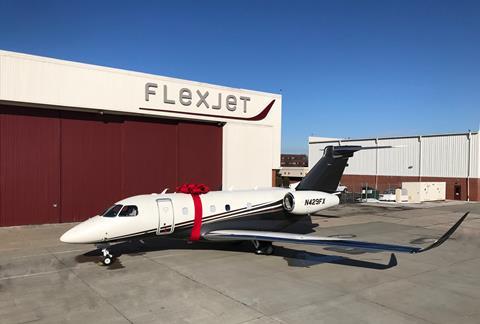 Flexjet Praetor 500_First Delivery 12_23-2019 at CGF hi_res