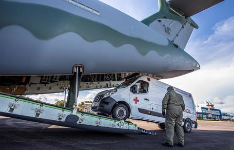 KC-390 ambulance