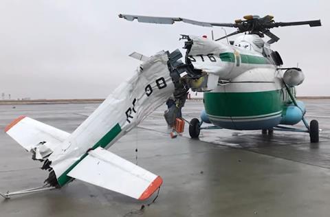 Mi-8 collision aftermath-c-Investigative Committee