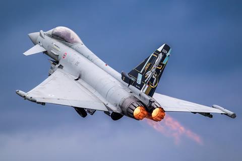 Italian air force Eurofighter