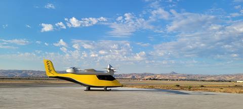 Wisk's six-generation air taxi demonstrator