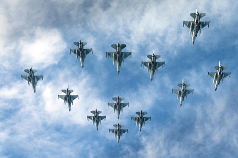 Dutch F-16s