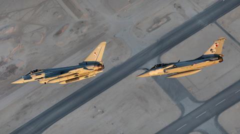 Typhoon Rafale Qatar