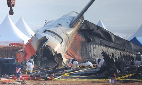 Jeju Air Crash Wreckage