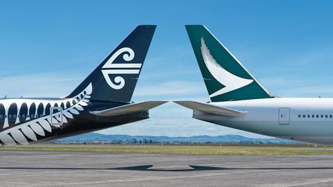 Cathay Pacific X Air New Zealand[2][3][3][4][1]