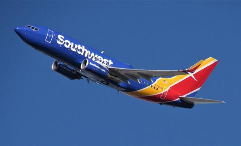 Southwest 737-700 Max KJ FG