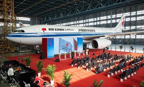 Air China A330P2F-c-EFW