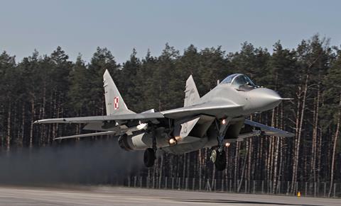 Polish MiG-29