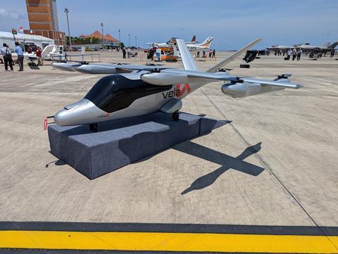 Vela Alpha test vehicle