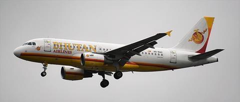 bhutan A319-c-AirFi