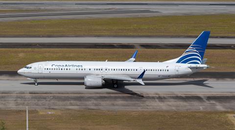 copa Airlines boeing 737 Max