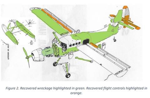 Crashed DHC-3 90422