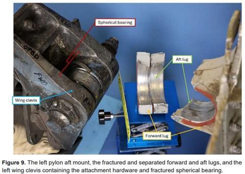 UPS MD-11F pylon mount