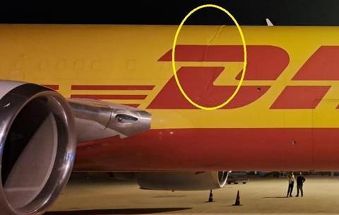 Upper fuselage buckling DHL 767 2-c-Lebanese ministry of transport