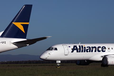 ALLIANCE EMBRAER E-190 AIRCRAFT BNE RF 002A8818