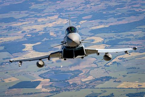 German air force Eurofighter