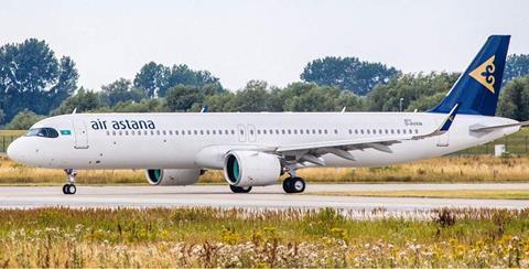 Air Astana A321neo-c-Air Astana