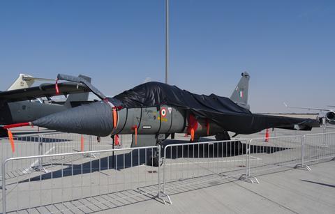 Tejas at Dubai air show