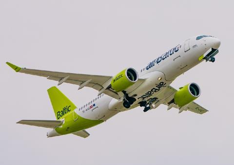 Air Baltic A220-C-Air Baltic