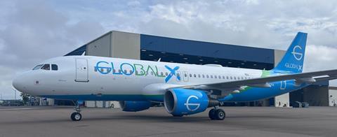 GlobalX 18th aircraft