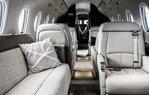 Cessna Citation Longitude interior