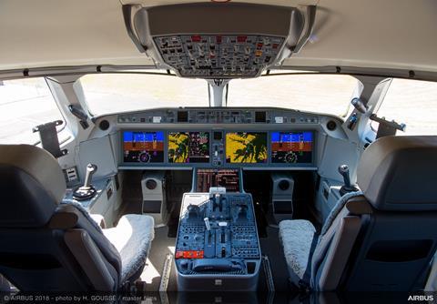 A220 cockpit