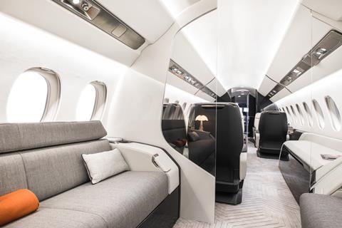 Dassault Falcon 6X cabin