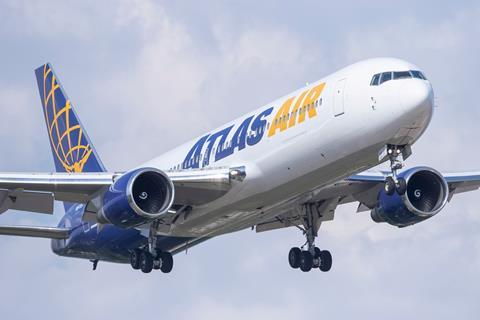 Atlas Air 767 freighter