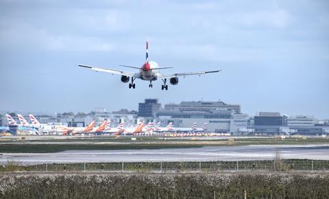 London Gatwick airport