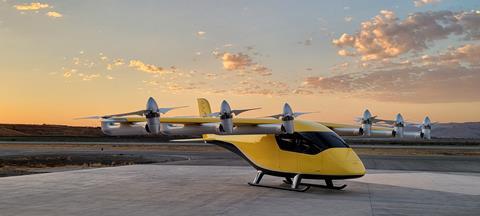 Wisk's six-generation air taxi demonstrator