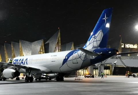 Yamal A320 new colours airport-c-Yamal Airlines