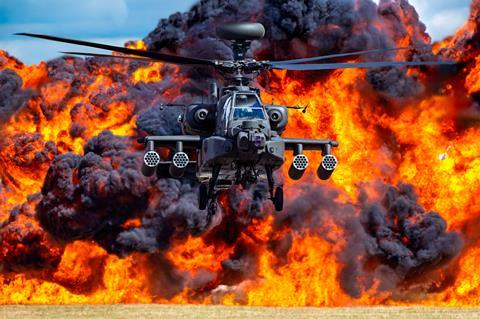 British Army Apache RIAT 2025