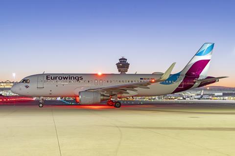 Eurowings at Munich airport