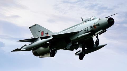 F-7_Fighter_Jet_-_Bangladesh_Air_Force_-_427_-_VGHS