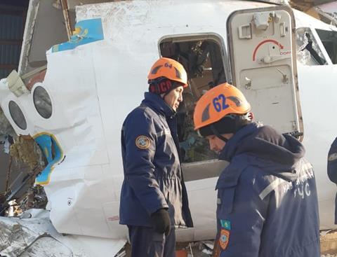 Bek Air Fokker 100 crash