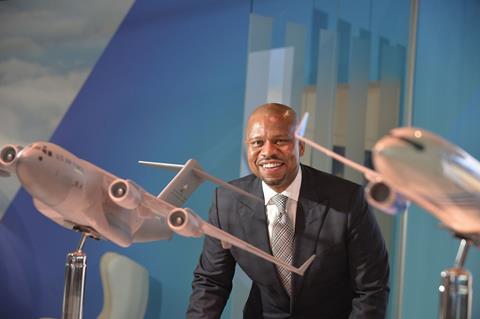 head of Boeing Global Services Ted Colbert