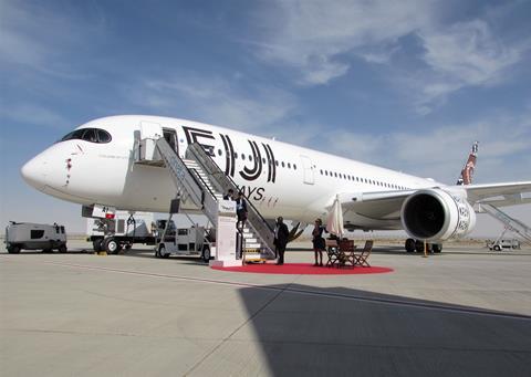 Fiji Airways Airbus A350-900 2019