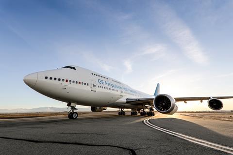 GE 747 testbed