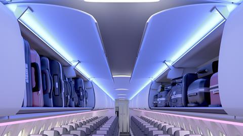 Airbus Air Canada Airspace cabin