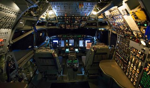 NATO E-3A cockpit - Boeing