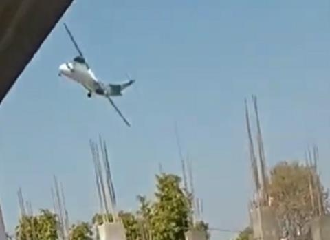 ATR accident-c-via Twitter